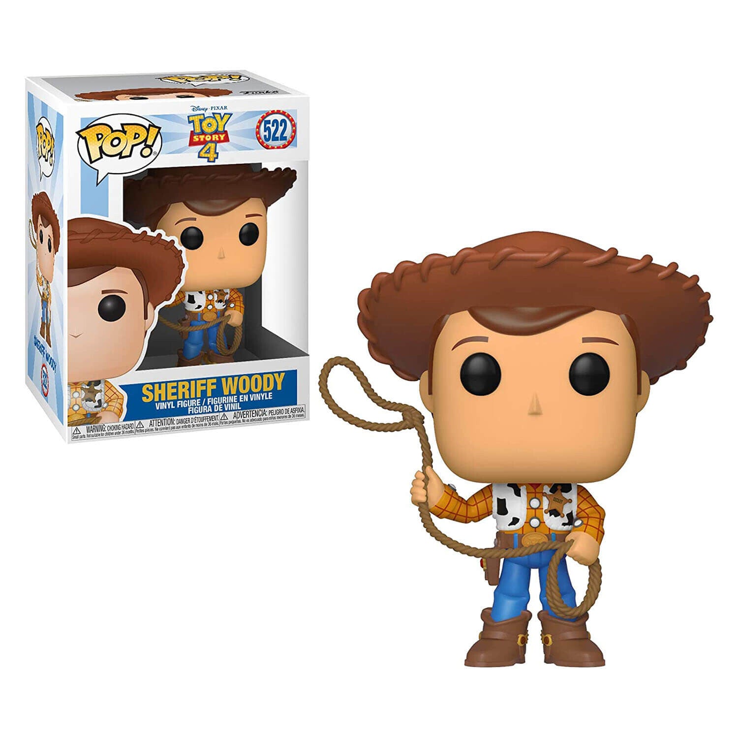 Funko POP Disney Toy Story Sheriff Woddy 522
